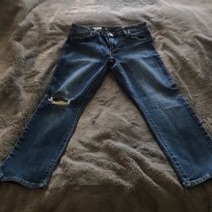 Kut from the Kloth REESE Ankle Straight Leg sz 6